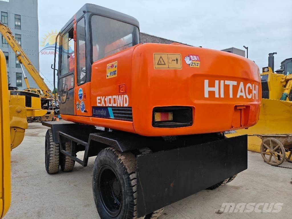 Hitachi EX 100 W D Kolová rýpadla