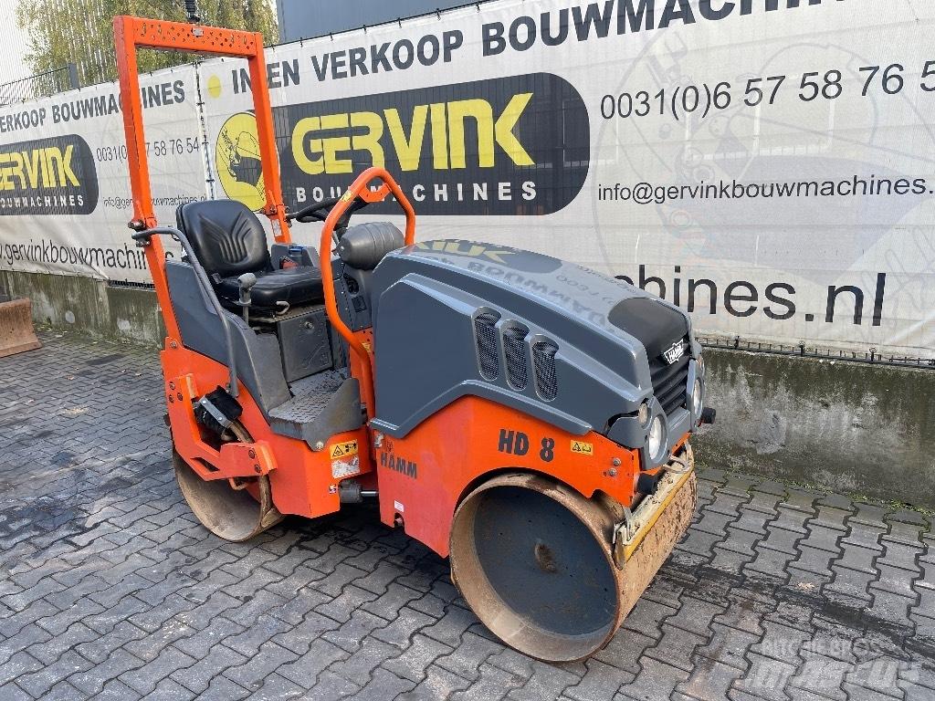 Hamm HD 8 VV Tandemové válce