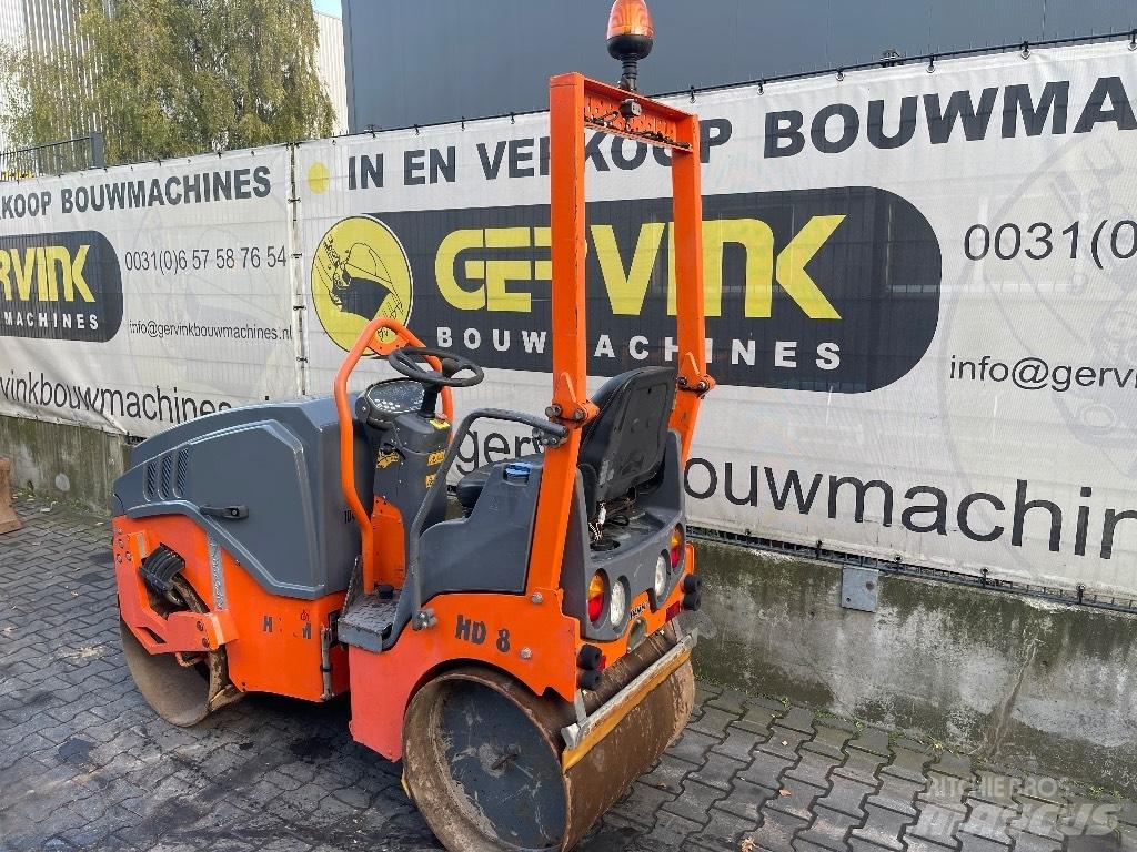 Hamm HD 8 VV Tandemové válce