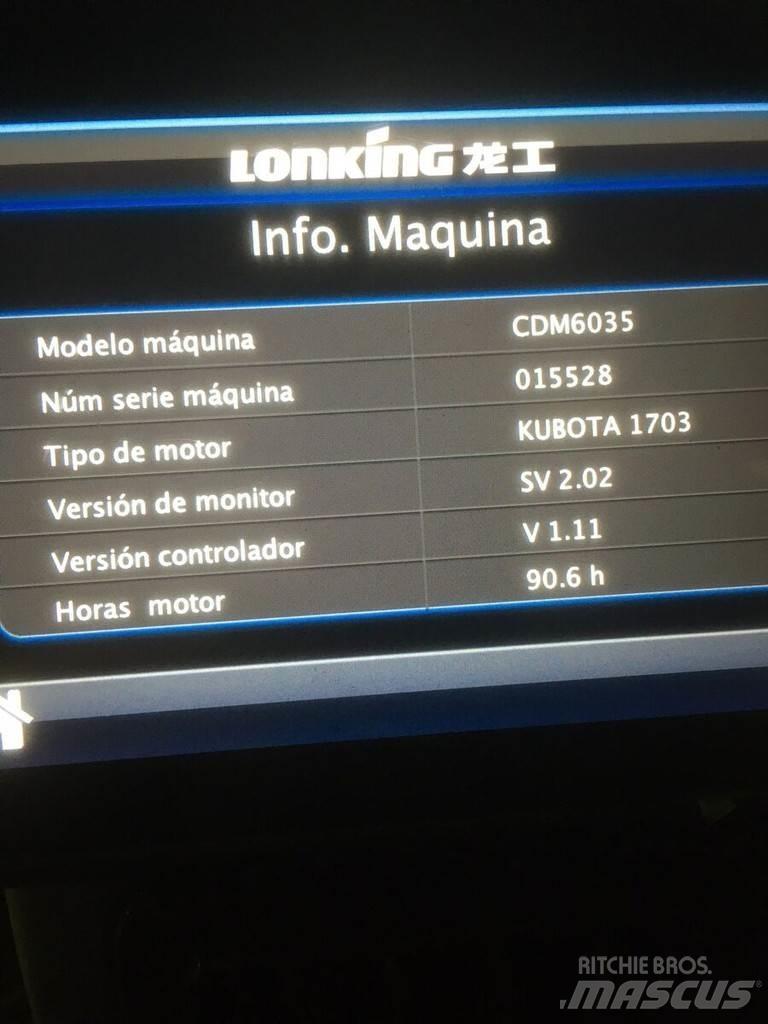 Lonking CDM6035 Mini rýpadla < 7t