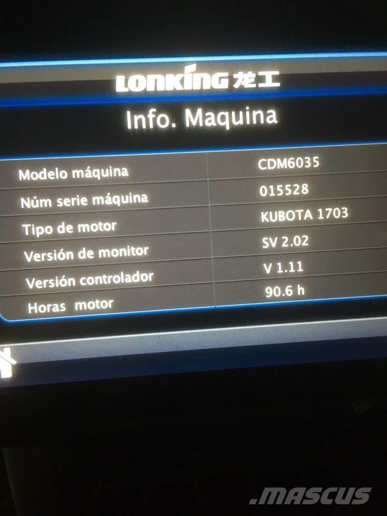 Lonking CDM6035 Mini rýpadla < 7t