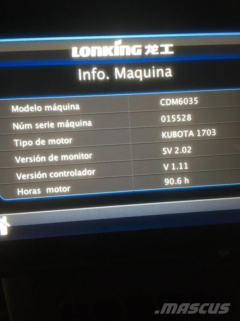 Lonking CDM6035 Mini rýpadla < 7t