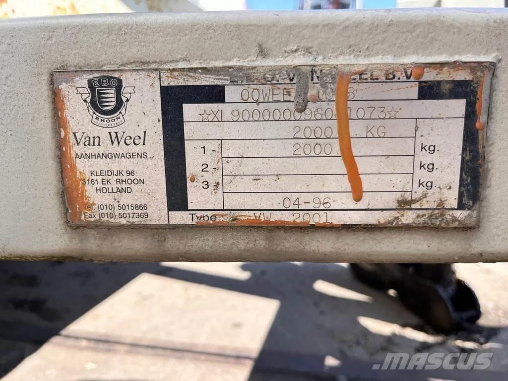 Van Weel VW 2001 Skříňové přívěsy