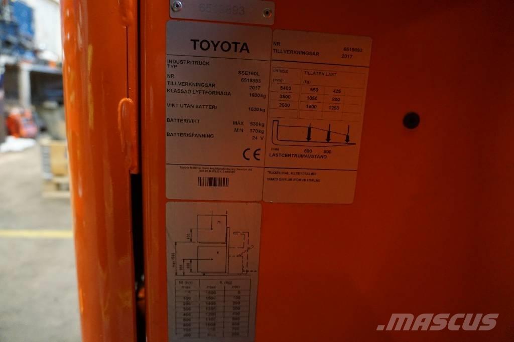 Toyota SSE160L Samohybné vozíky