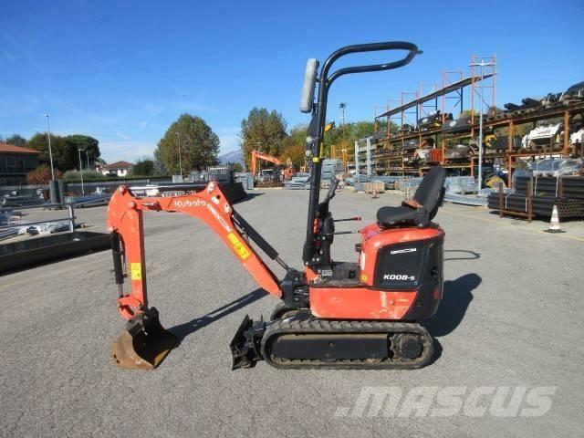 Kubota K 008-5 Mini rýpadla < 7t