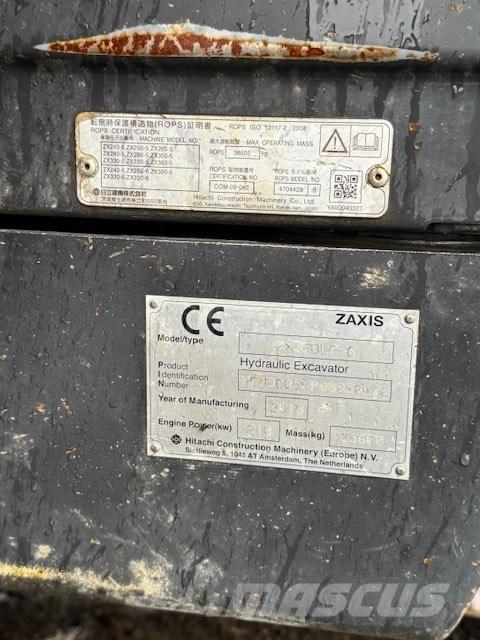 Hitachi ZX 350 LC-6 Pásová rýpadla