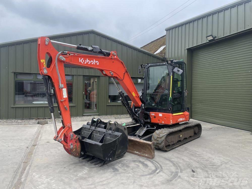 Kubota U 56-5 Mini rýpadla < 7t