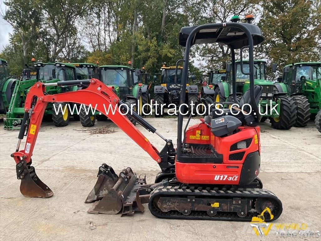 Kubota U 17-3 Mini rýpadla < 7t