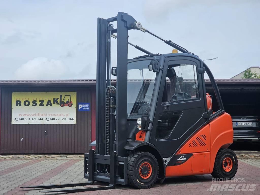 Linde H25T-02 LPG vozíky