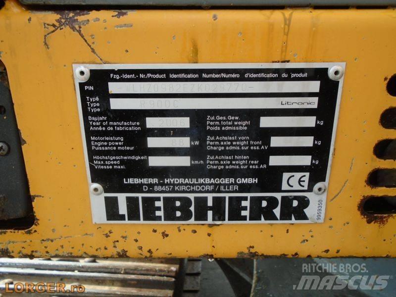 Liebherr R 900 C Pásová rýpadla