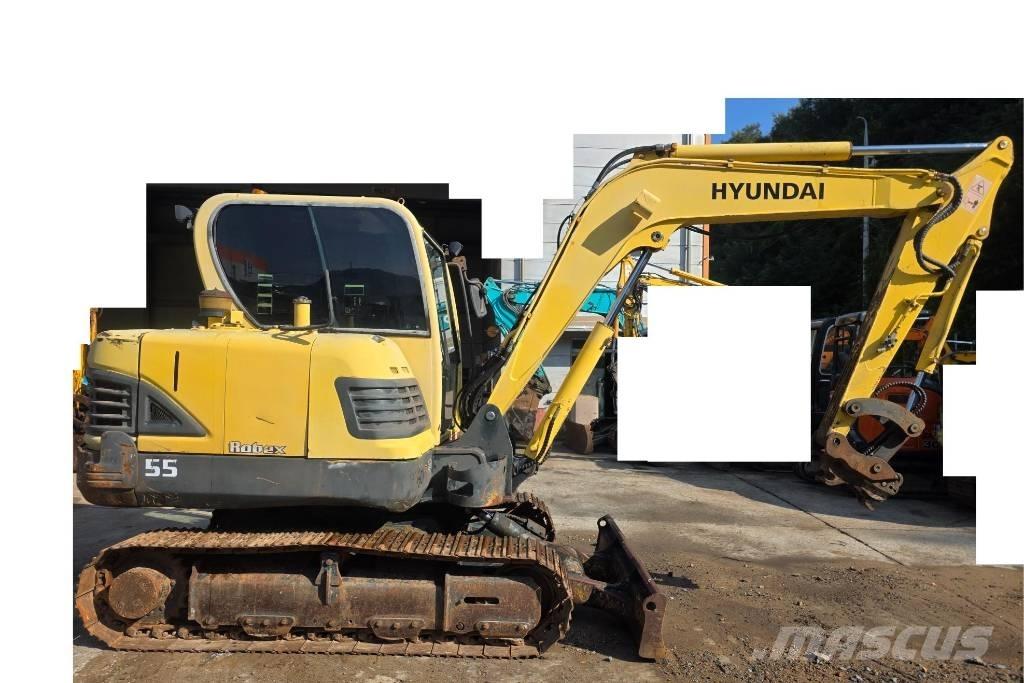 Hyundai Robex 55 Mini rýpadla < 7t