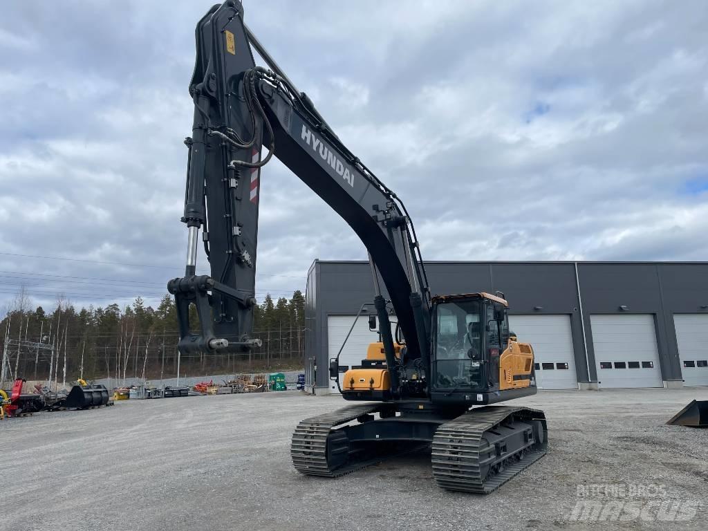 Hyundai HX 300 AL Pásová rýpadla