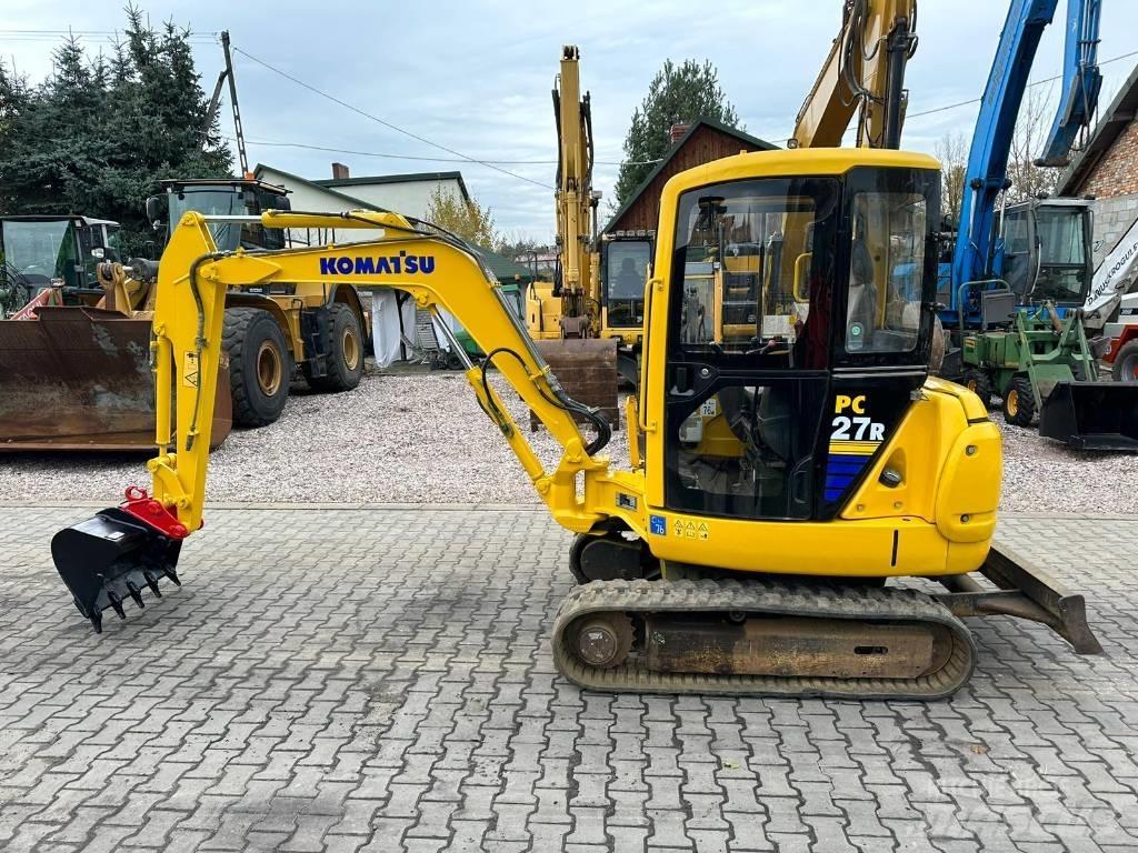 Komatsu PC 27 R-8 Mini rýpadla < 7t