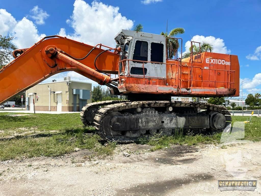Hitachi EX 1100 BE-3 Pásová rýpadla