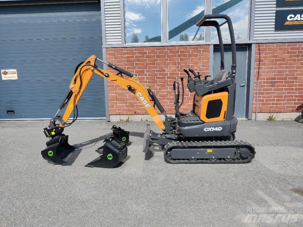 CASE CX 14 D Mini rýpadla < 7t