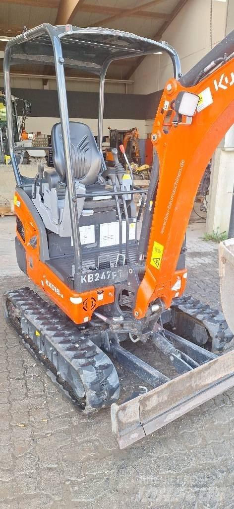 Kubota KX 018-4 Mini rýpadla < 7t