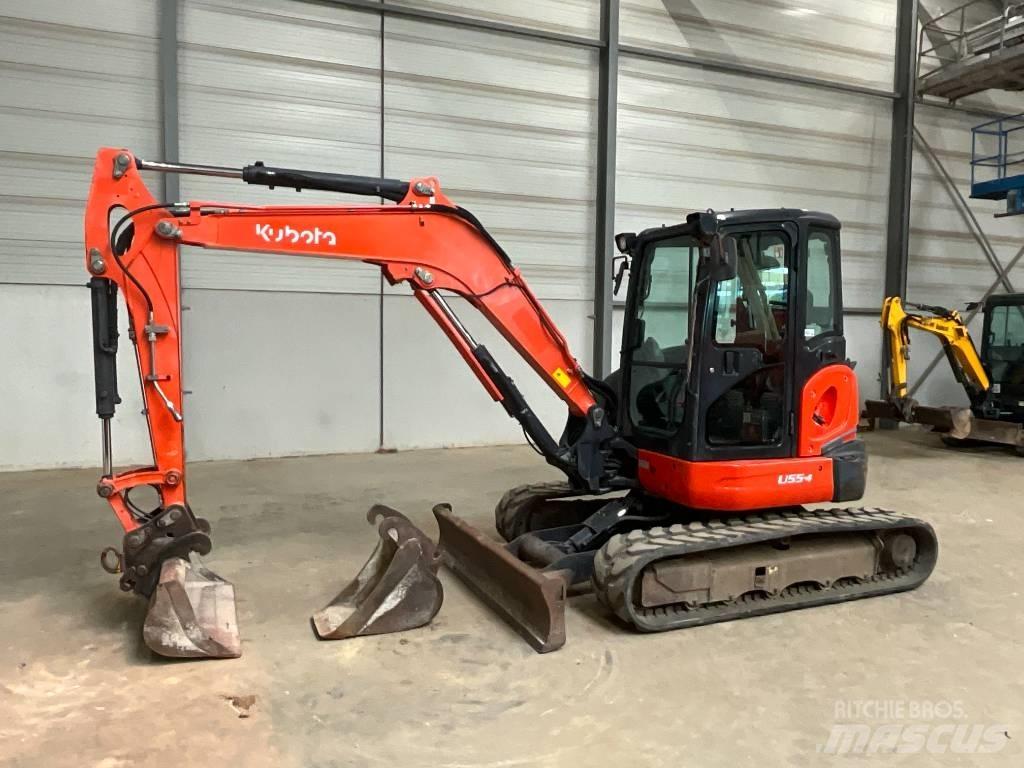 Kubota U 55-4 Mini rýpadla < 7t
