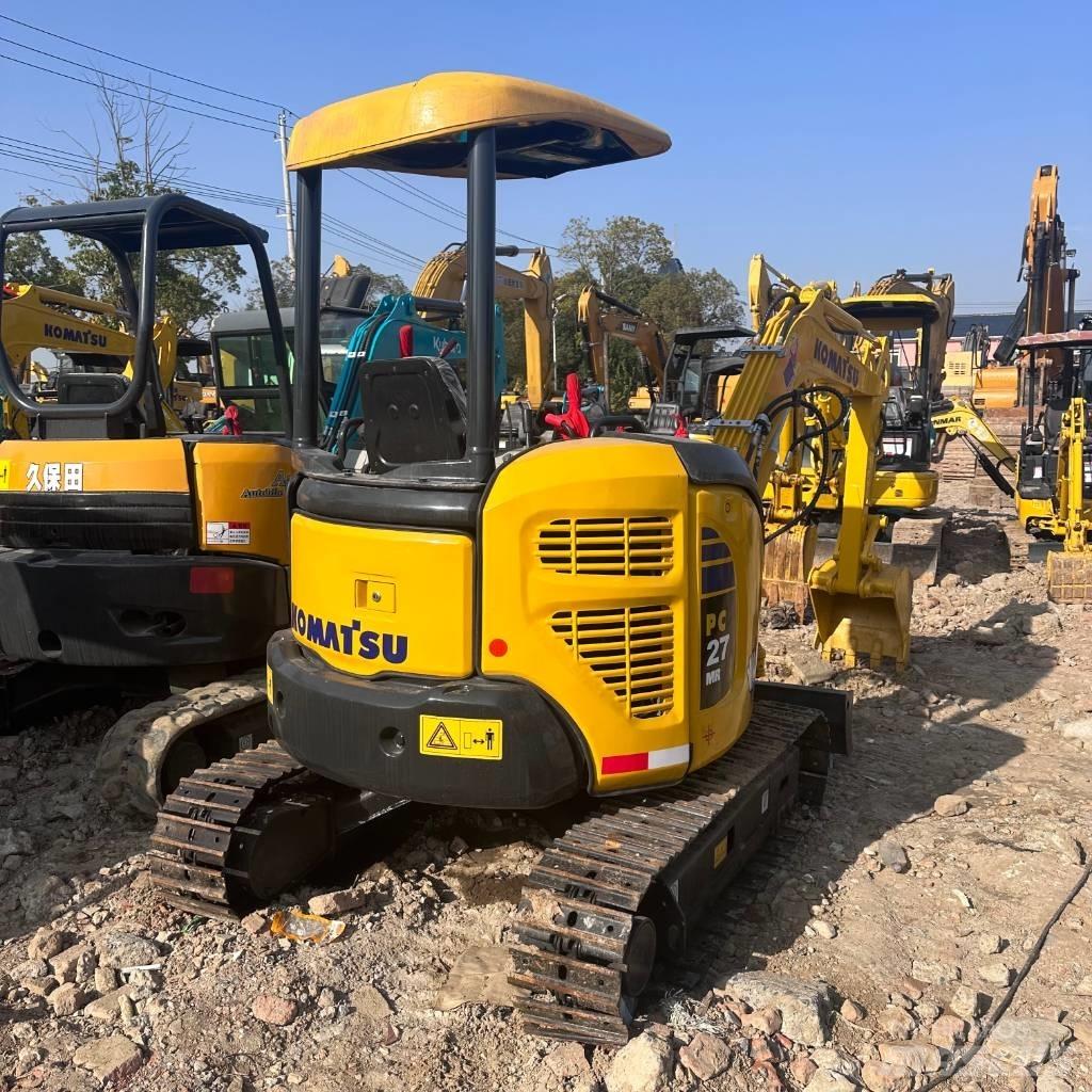 Komatsu PC 27 Pásová rýpadla