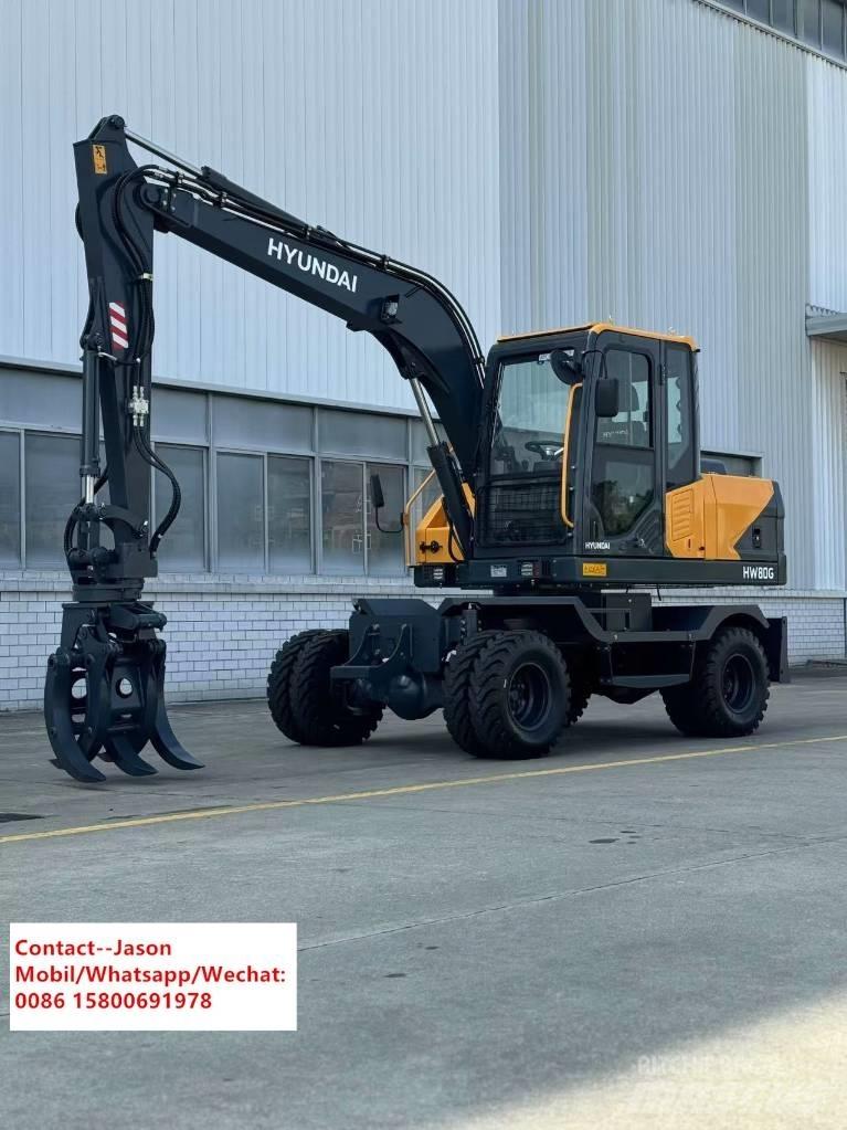 Hyundai HW80 Kolová rýpadla