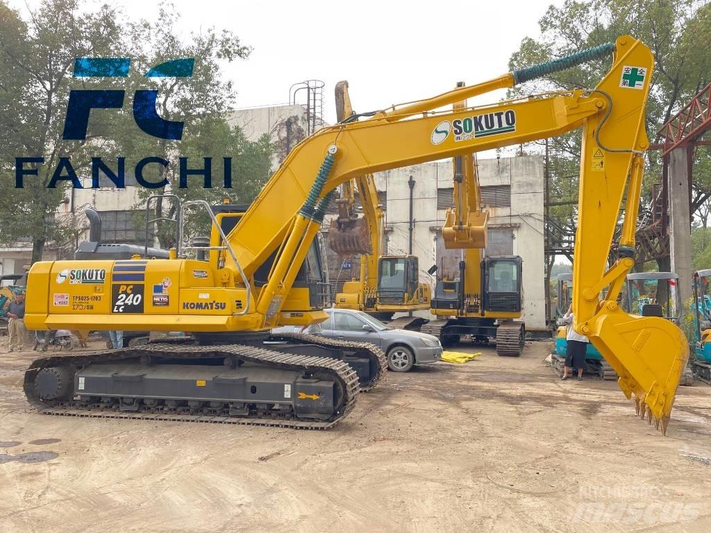 Komatsu PC 240 Pásová rýpadla