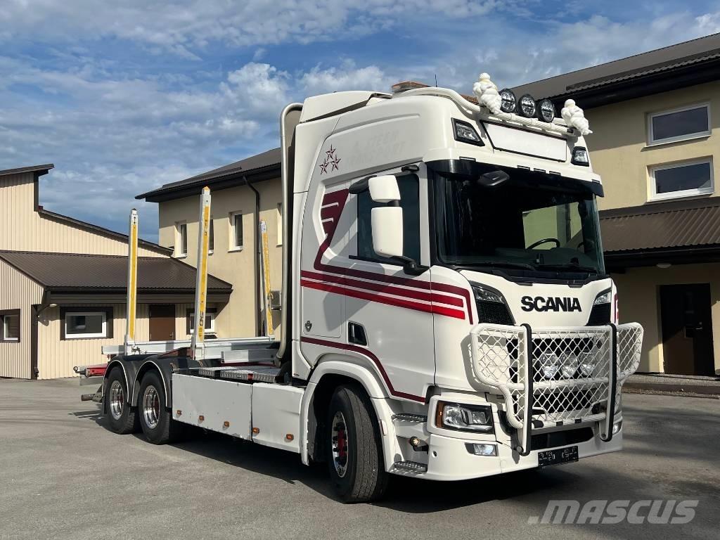 Scania R 730 B6X4NB Vozy na přepravu kmenů