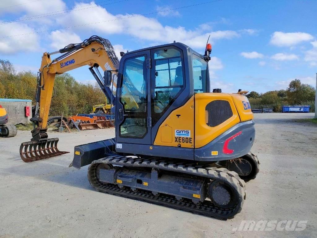 XCMG XE 80 E Midi rýpadla 7t - 12t
