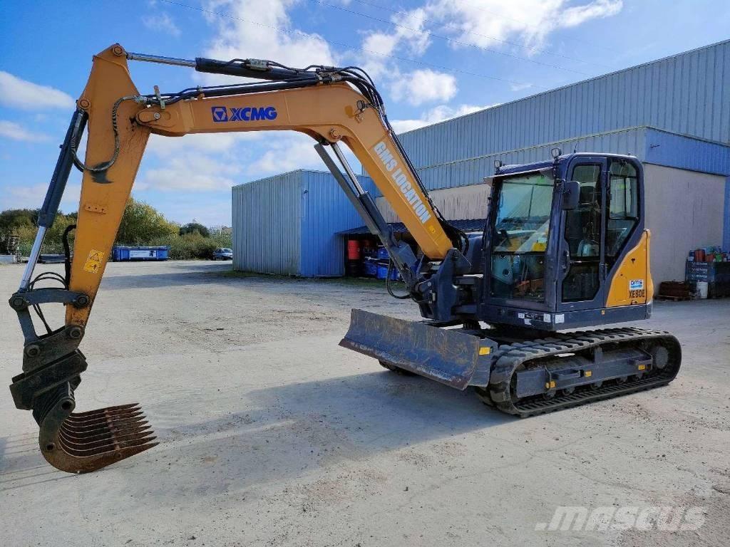 XCMG XE 80 E Midi rýpadla 7t - 12t