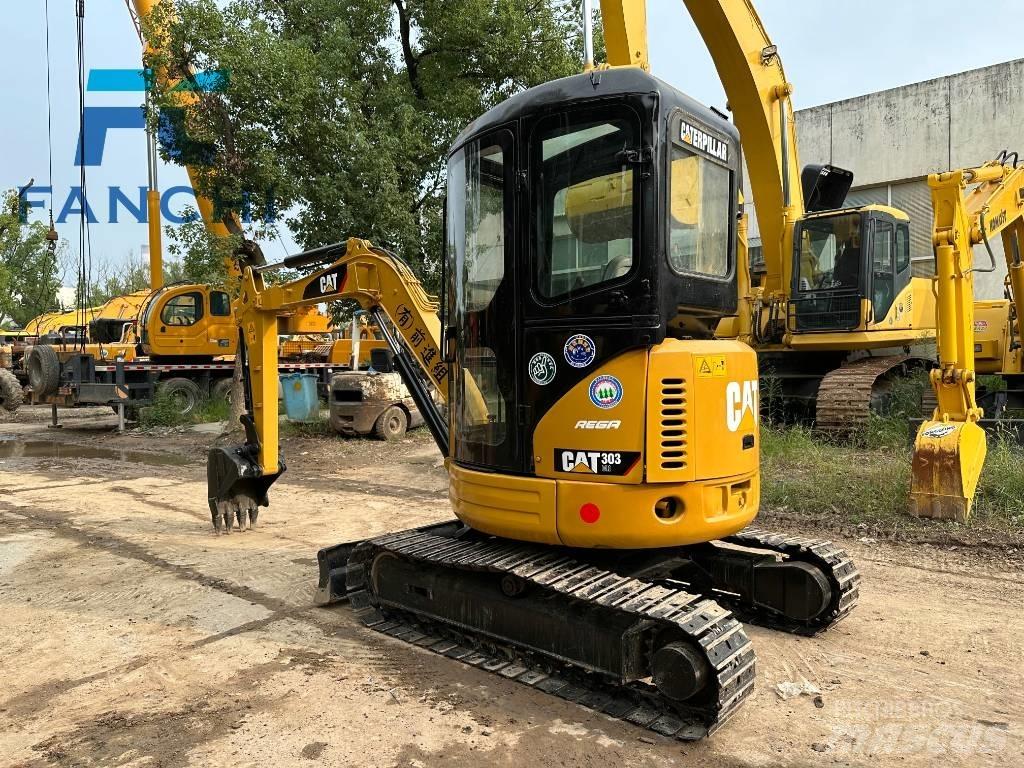 CAT 303 CR Pásová rýpadla