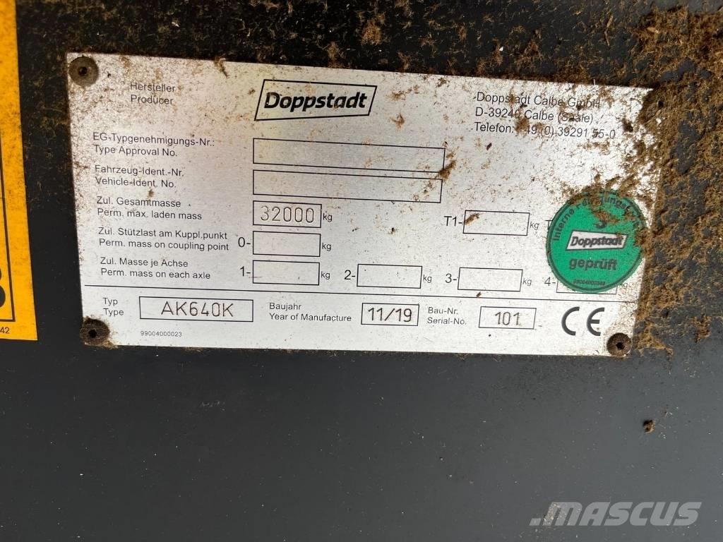 Doppstadt AK 640K Drtiče odpadu