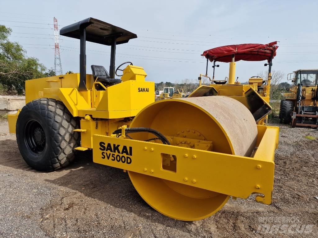 Sakai SV 500 Tahačové válce