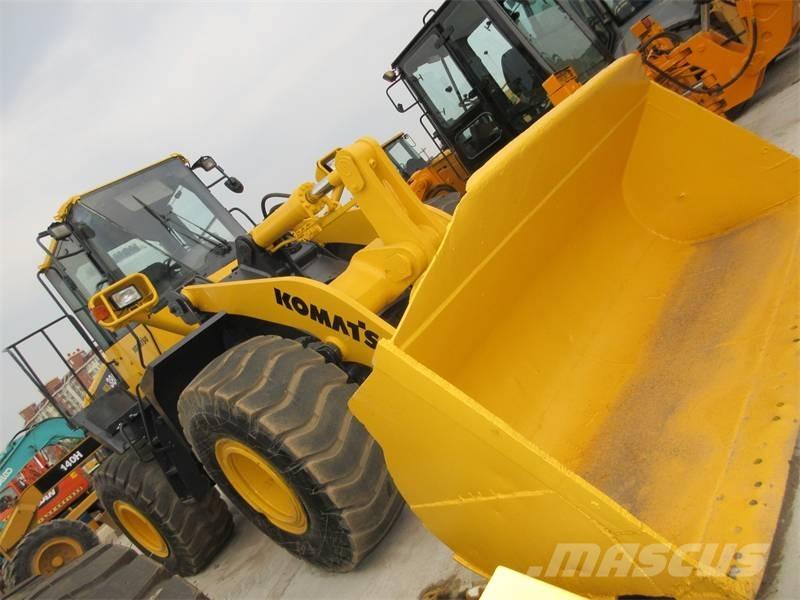 Komatsu WA 380 Kolové nakladače