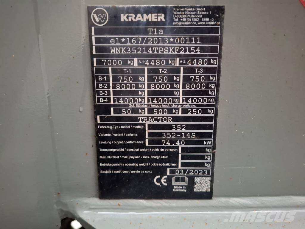 Kramer 8115 Kolové nakladače