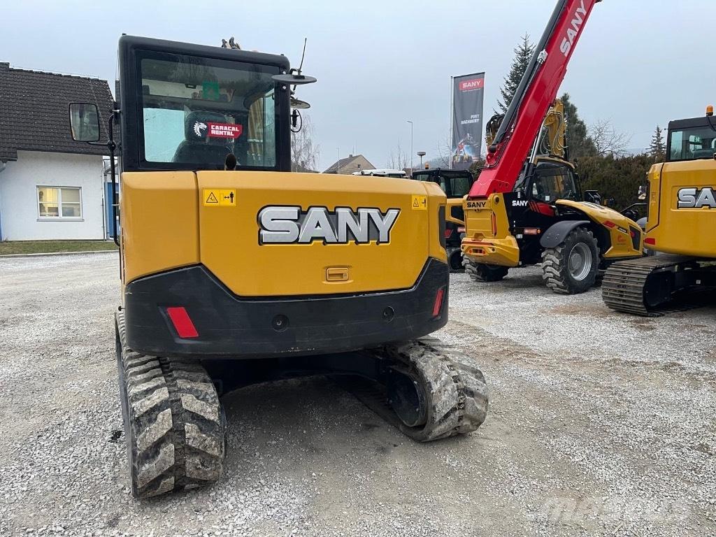 Sany SY 80 U Midi rýpadla 7t - 12t