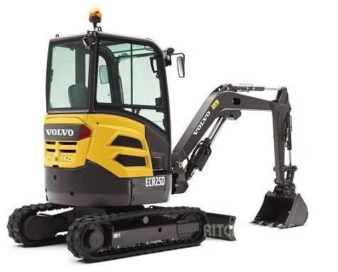 Volvo ECR 25 D Mini rýpadla < 7t