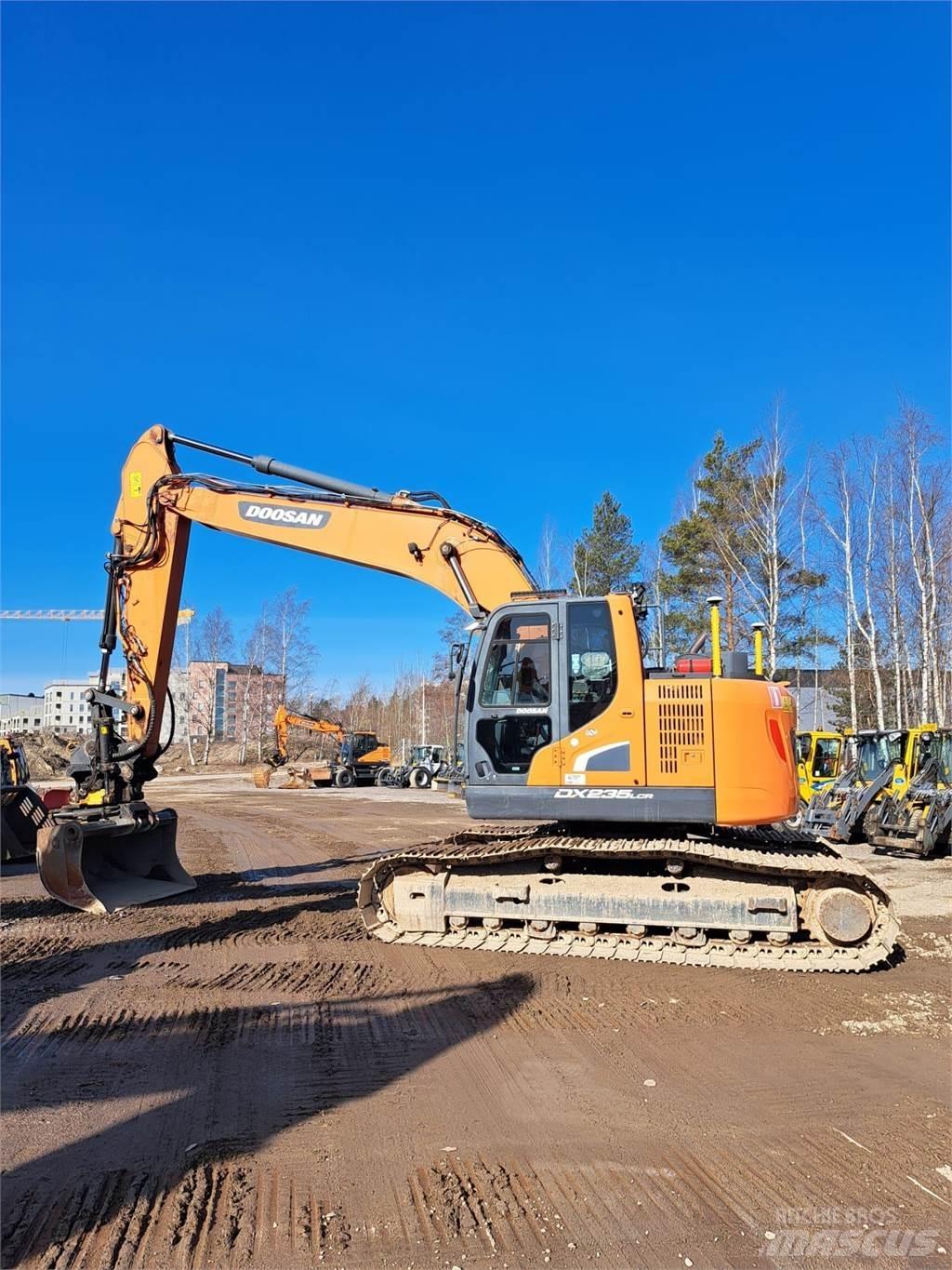 Doosan DX235LCR-5 Pásová rýpadla