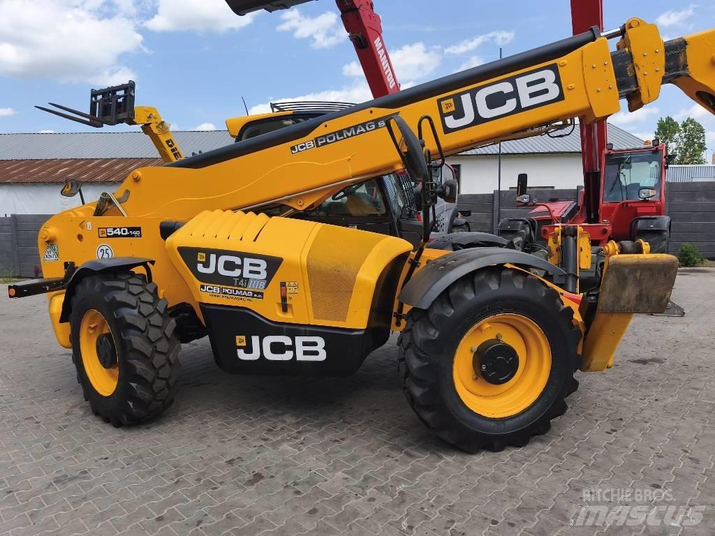 JCB 540-140 Teleskopické manipulátory