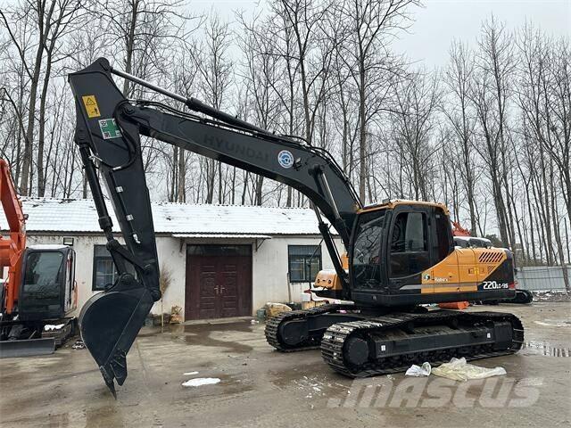 Hyundai R220lc-9s Pásová rýpadla