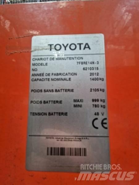 Toyota 7FBRE14N Samohybné vozíky