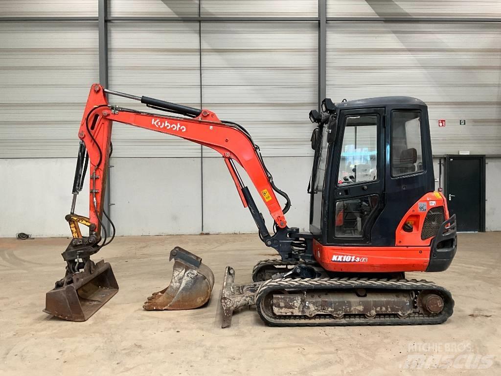 Kubota KX 101-3 A 3 Mini rýpadla < 7t