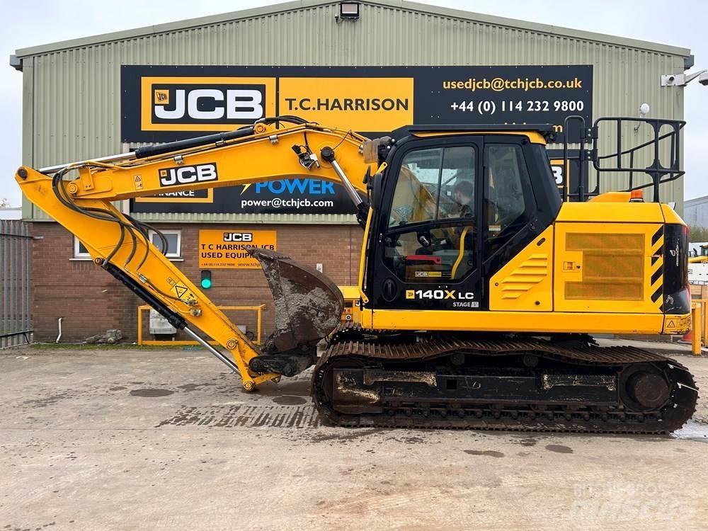JCB 140X Pásová rýpadla