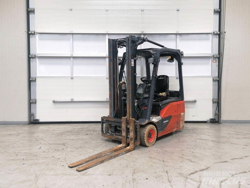 Linde E16-02 Akumulátorové vozíky