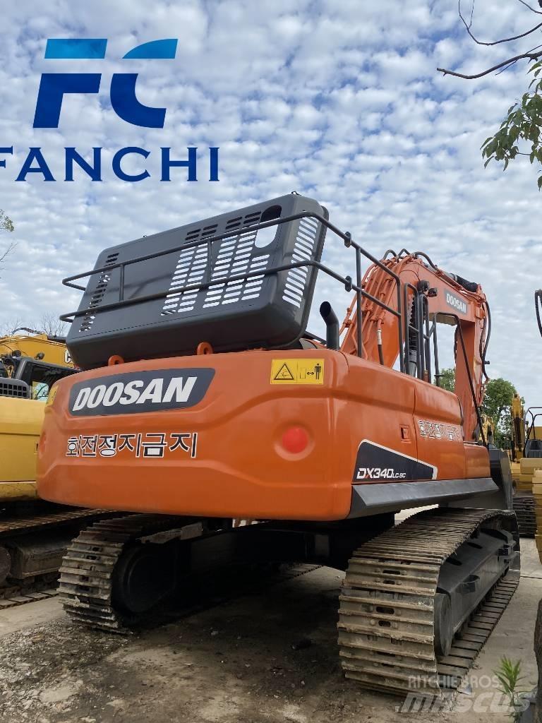 Doosan DX 340 LC Pásová rýpadla