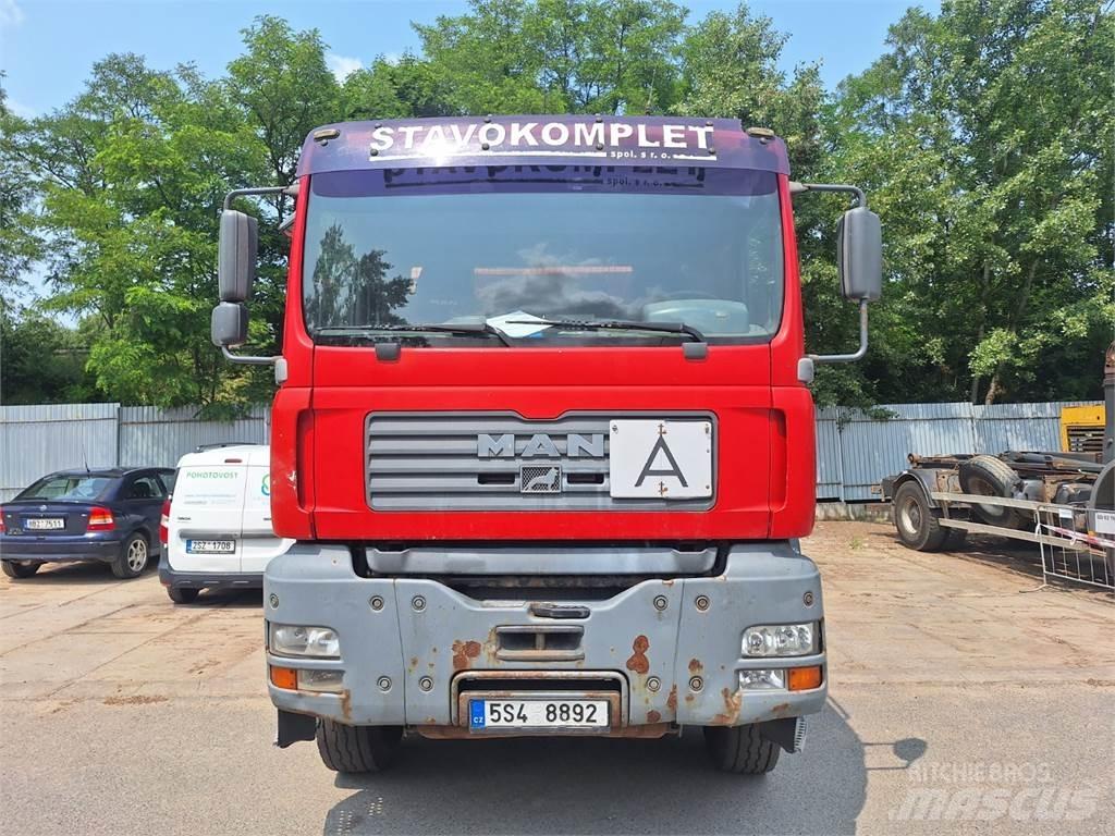 MAN TGA 35.410 8X4 Valníky/Sklápěcí bočnice