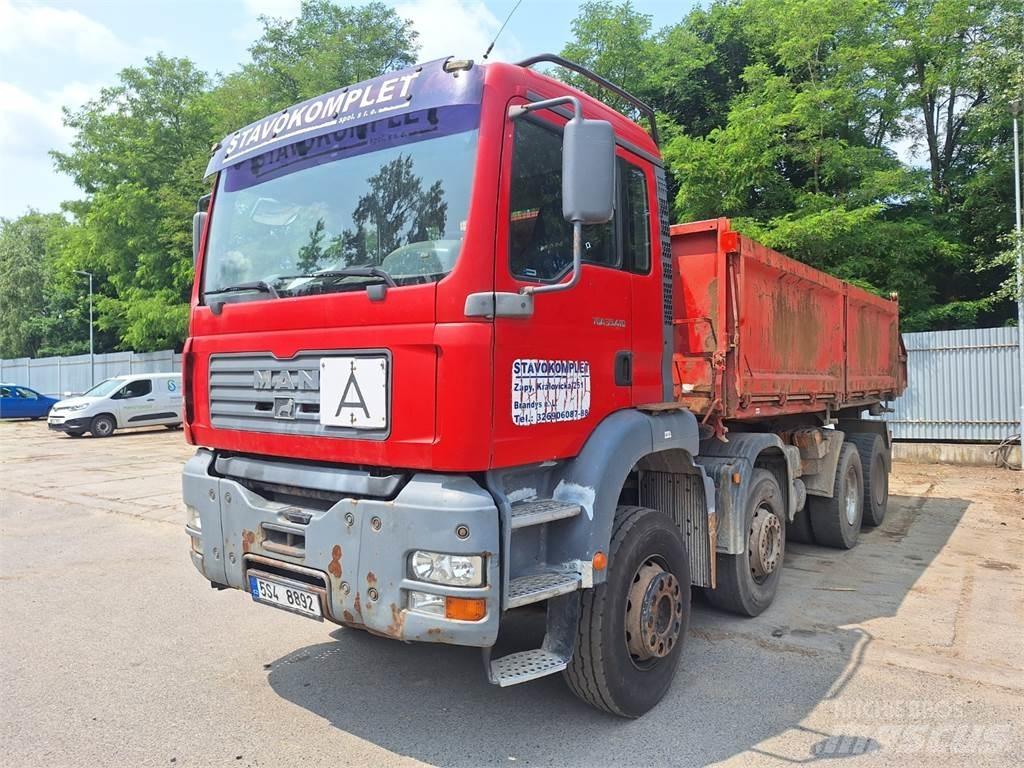 MAN TGA 35.410 8X4 Valníky/Sklápěcí bočnice