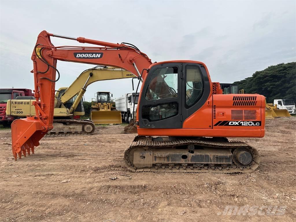 Doosan DX 120 Pásová rýpadla