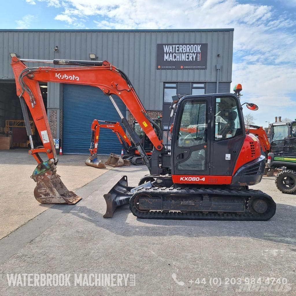Kubota KX080-4 Midi rýpadla 7t - 12t