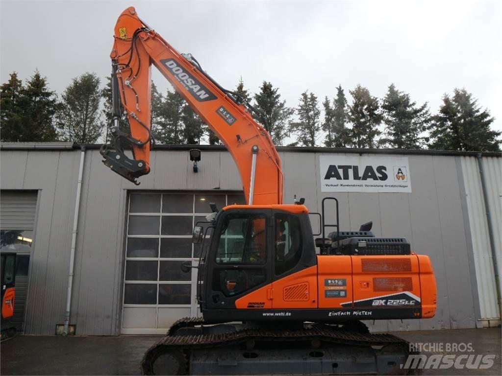 Doosan DX225LC-7 Pásová rýpadla