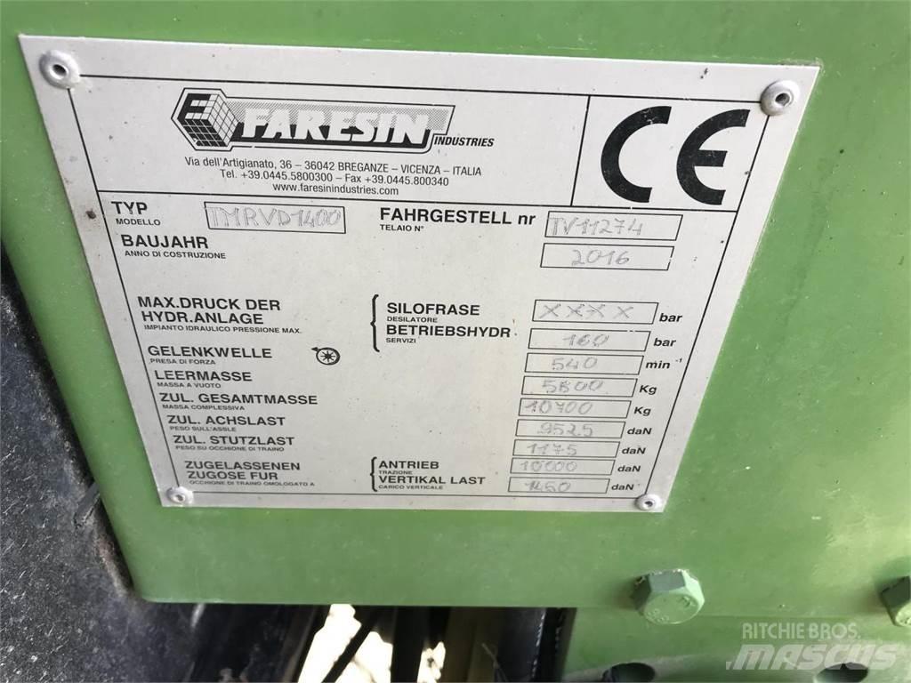 Faresin TMRVD1400 Míchačky krmiva