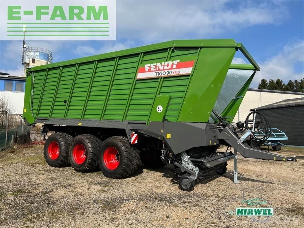 Fendt tigo 90 xr Ostatní návěsy