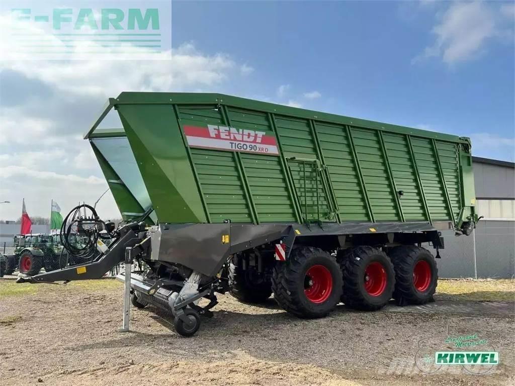 Fendt tigo 90 xr Ostatní návěsy